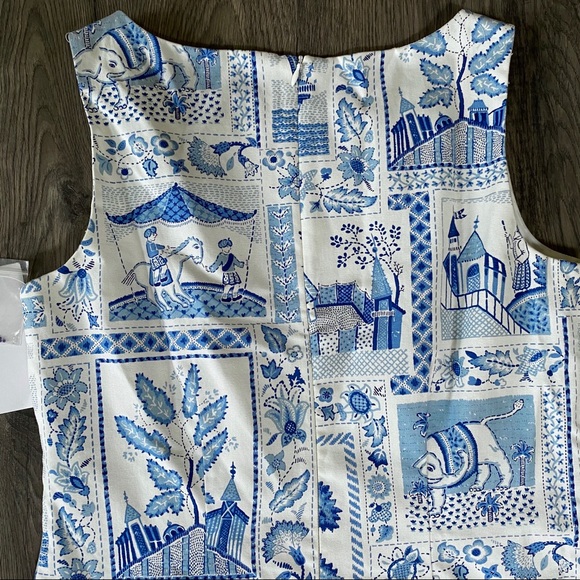 NWT Jessica Howard Blue and white dress - Picture 5 of 5